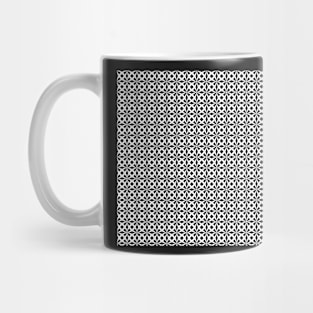 Decorative Black and White Pattern Mug